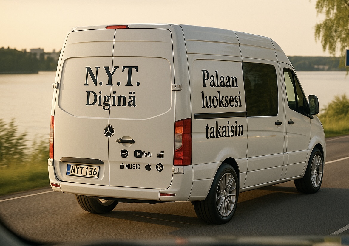N.Y.T. diginä ulkona